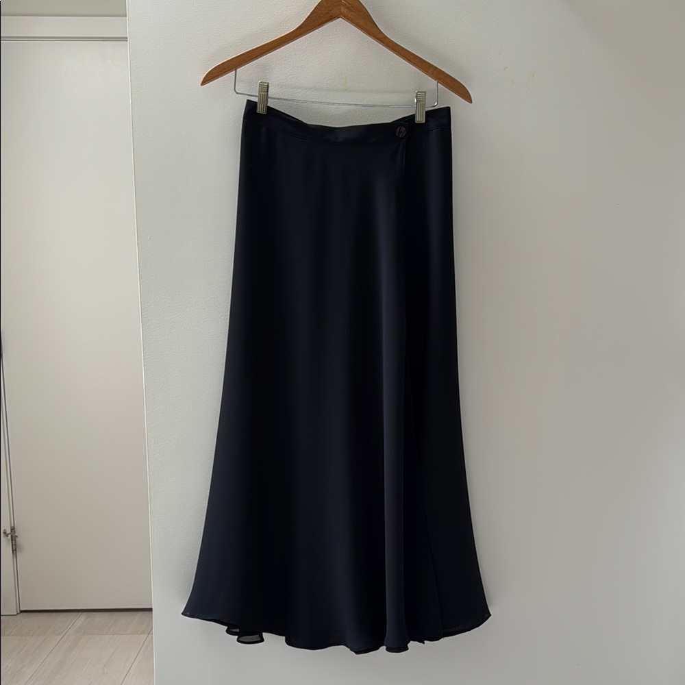 Wrap around maxi skirt